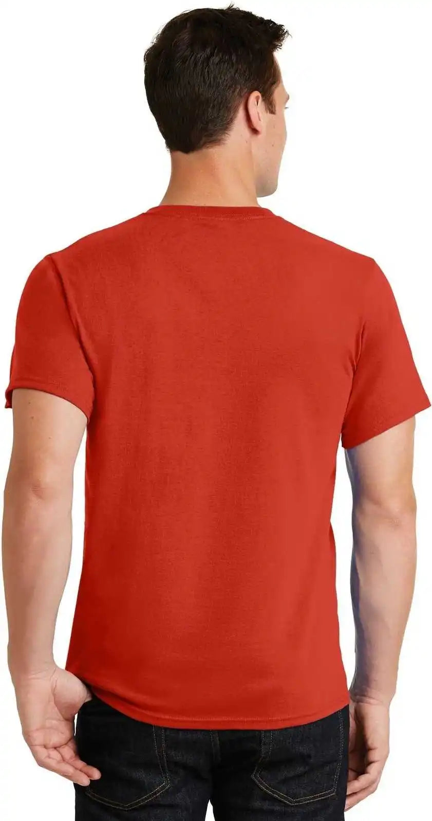 Port & Company Pc61 Essential Tee Fiery Red