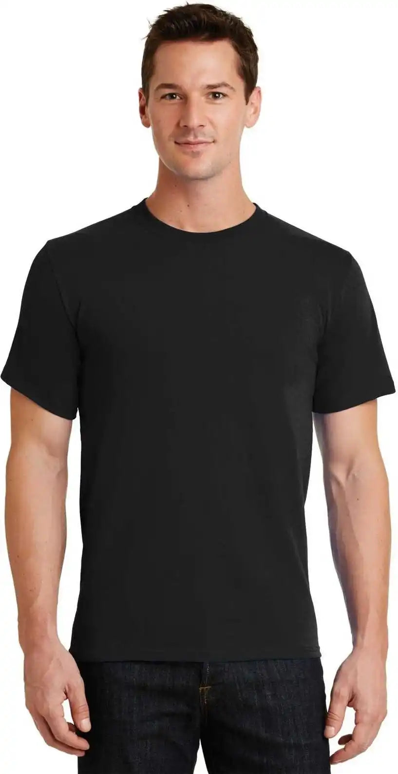 Port &amp; Company Pc61 Essential Tee Jet Black