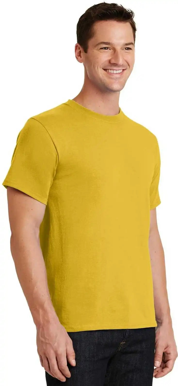 Port &amp; Company Pc61 Essential Tee Lemon Yellow