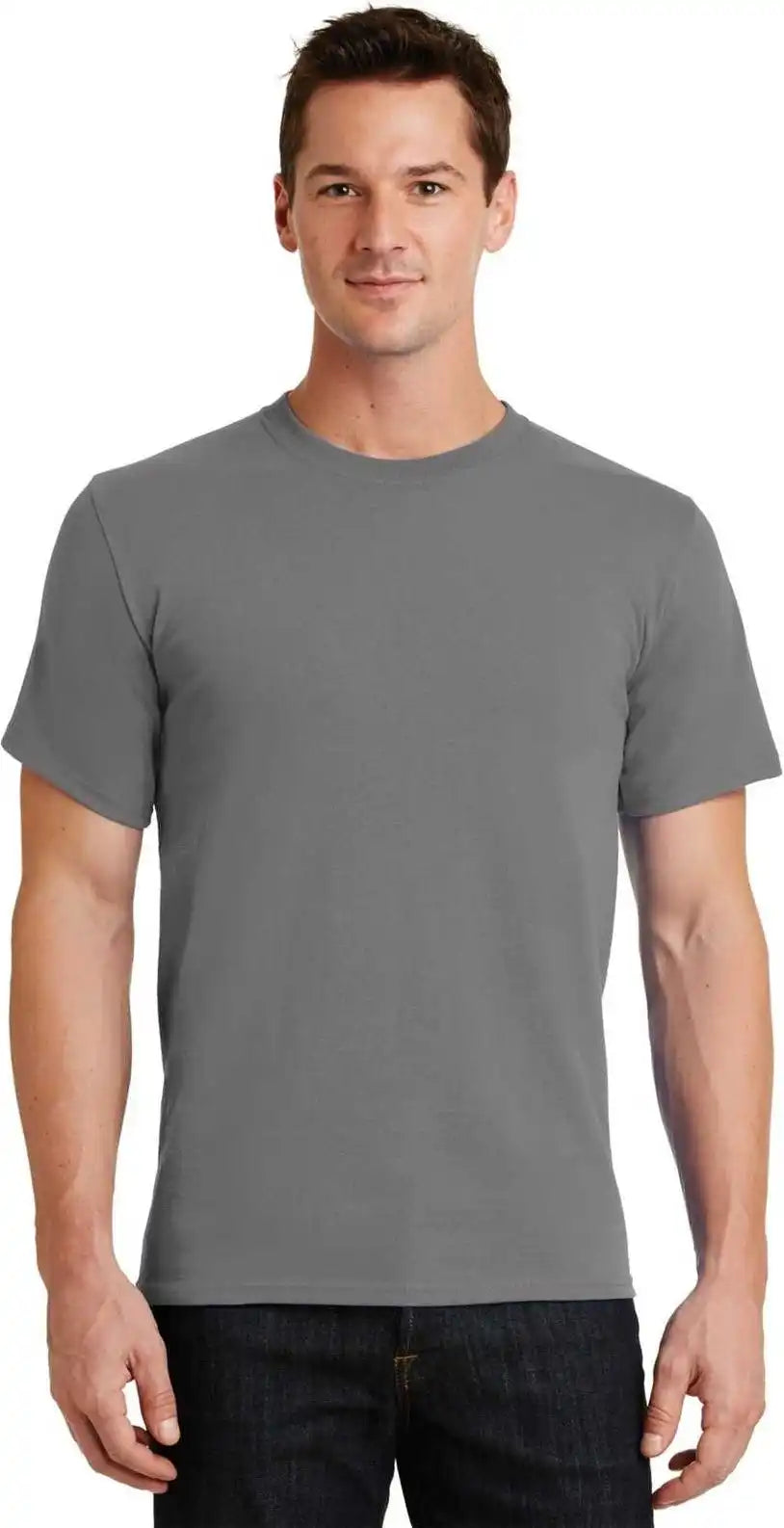 Port &amp; Company Pc61 Essential Tee - Medium Gray