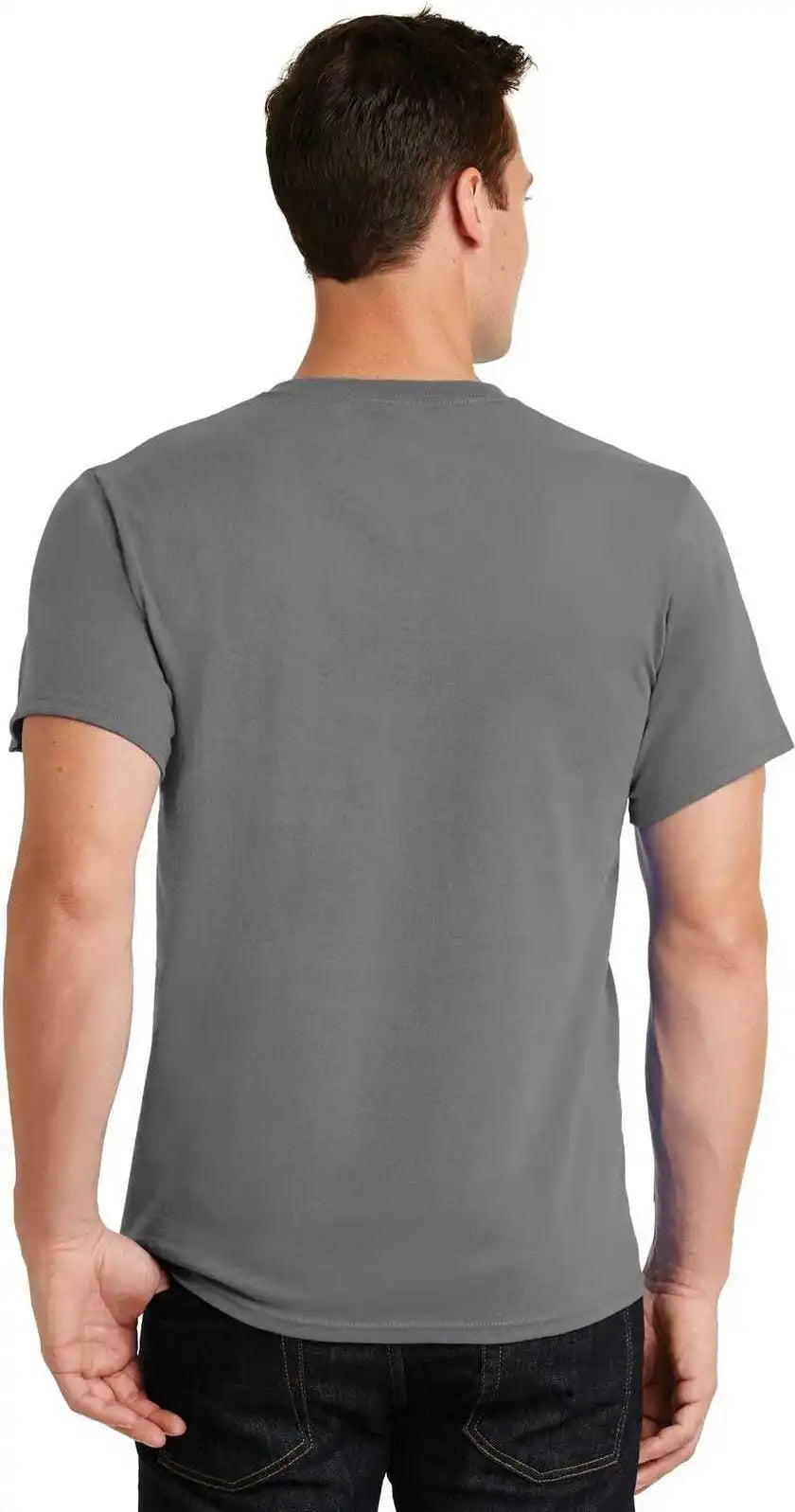 Port & Company Pc61 Essential Tee Medium Gray