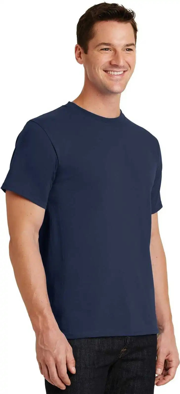 Port &amp; Company Pc61 Essential Tee Navy