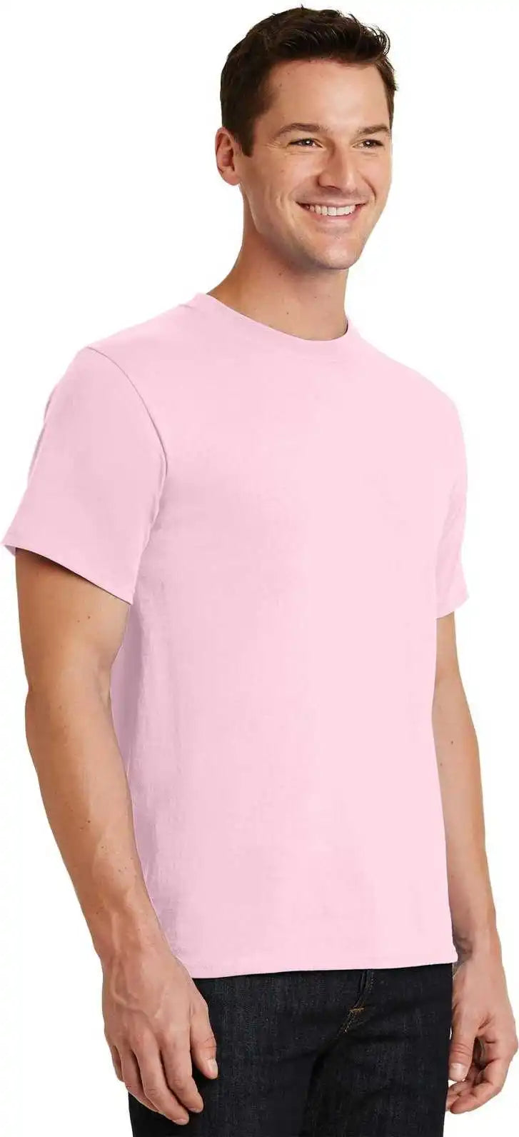 Port &amp; Company Pc61 Essential Tee Pale Pink