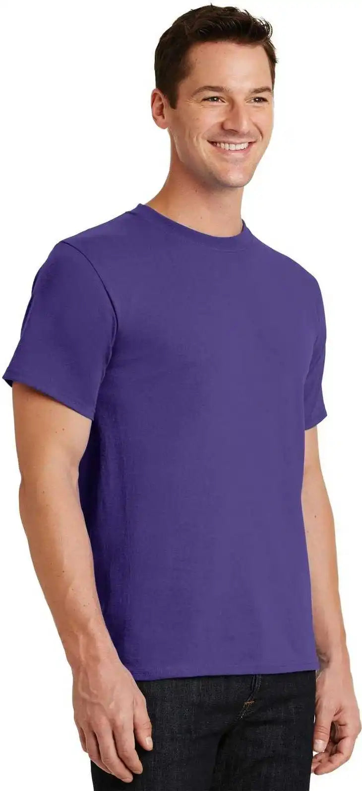 Port & Company Pc61 Essential Tee Purple