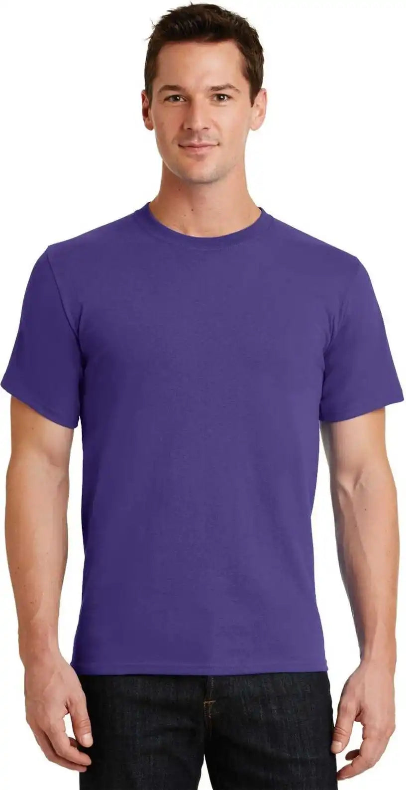 Port & Company Pc61 Essential Tee Purple
