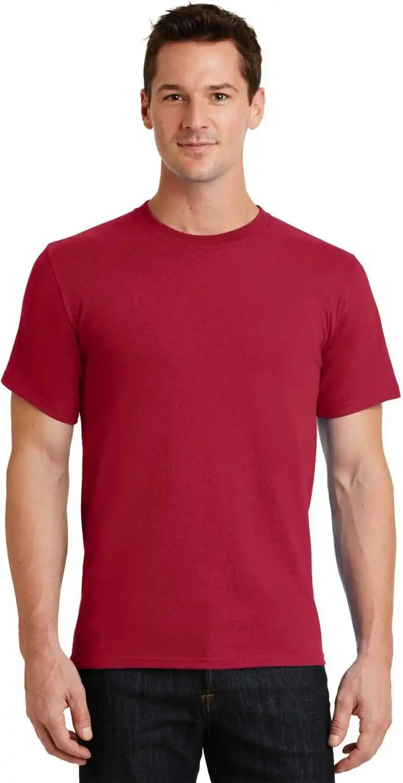 Port & Company Pc61 Essential Tee Red