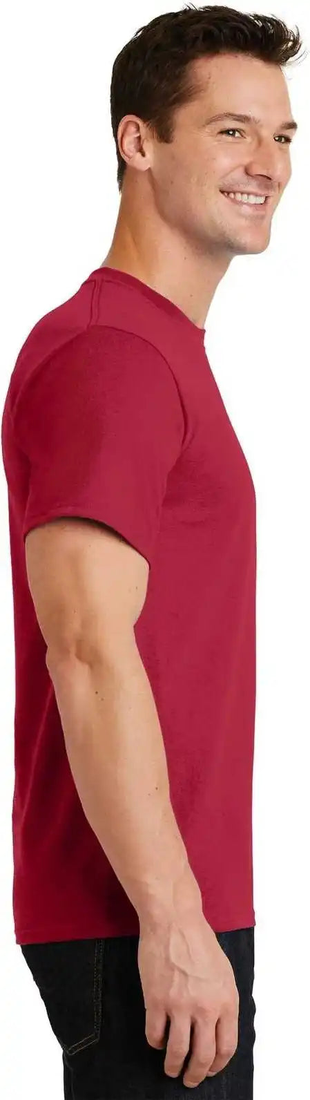 Port &amp; Company Pc61 Essential Tee Red