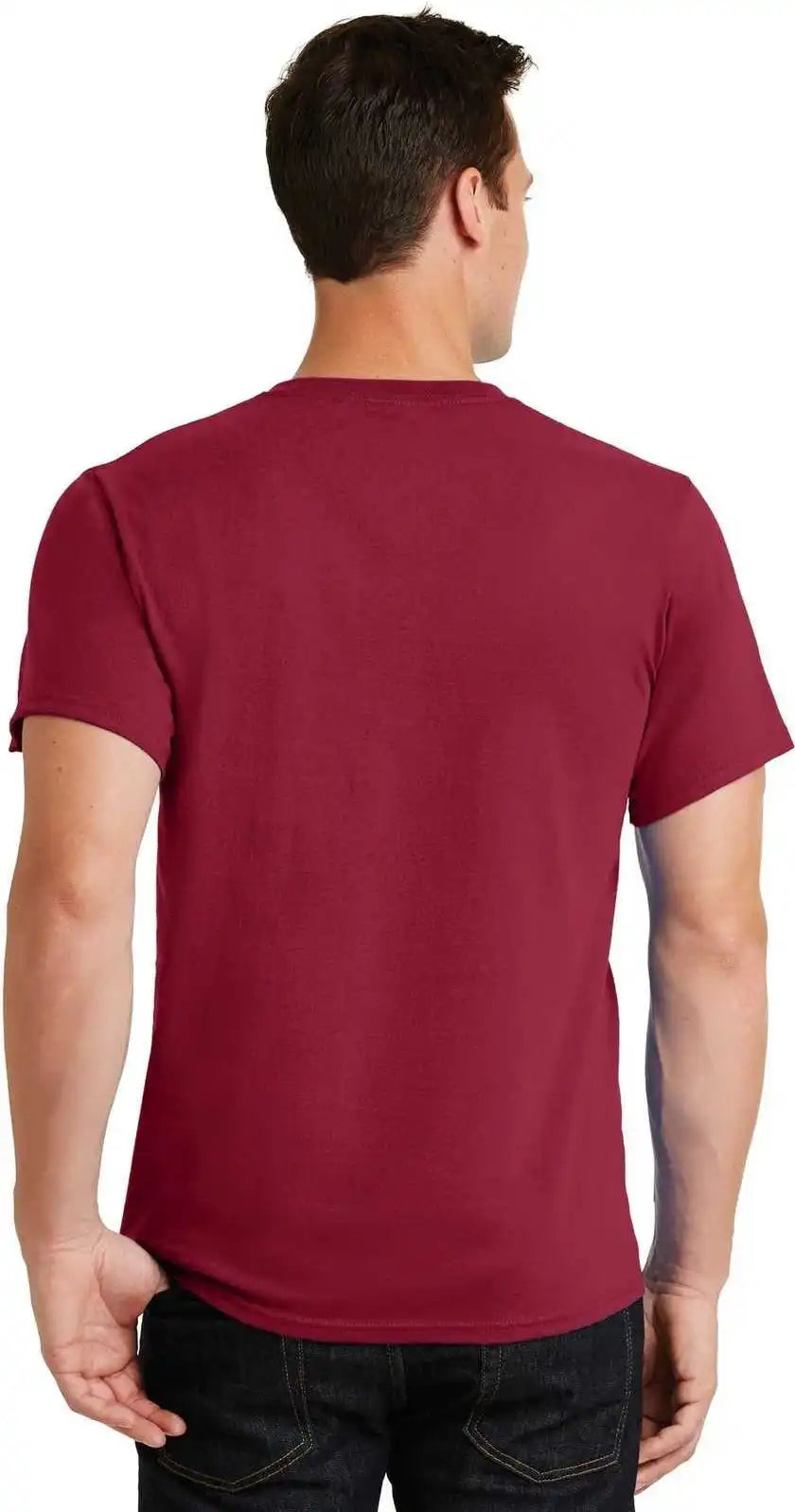 Port & Company Pc61 Essential Tee Rich Red