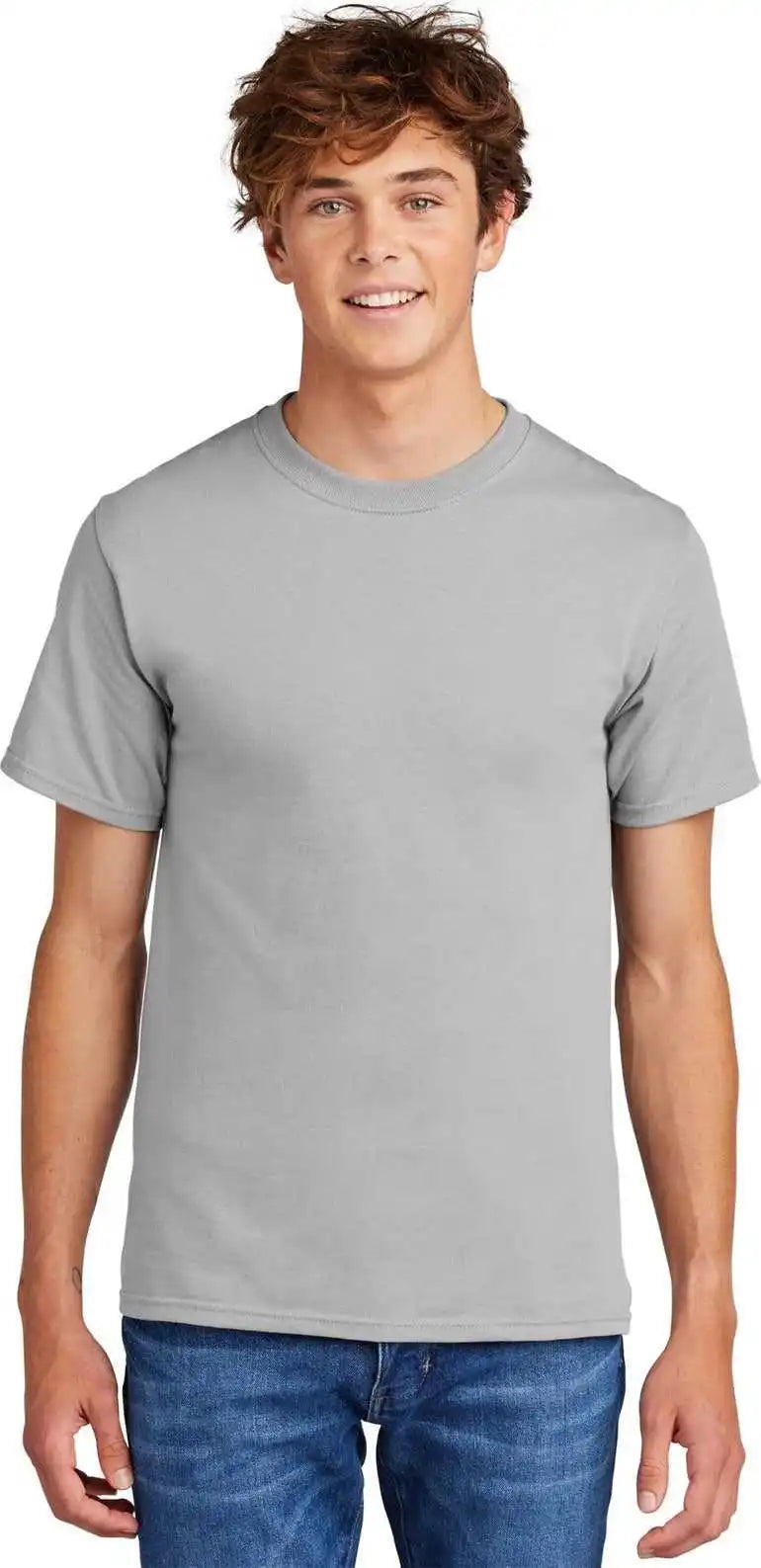 Port & Company Pc61 Essential Tee Silver