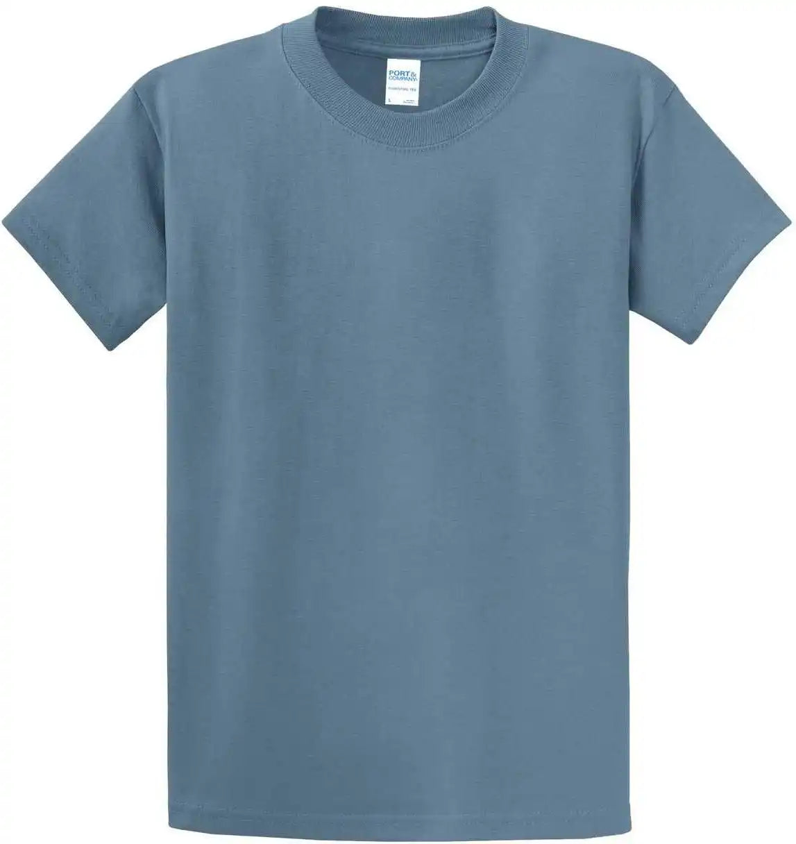 Port &amp; Company Pc61 Essential Tee Stonewashed Blue
