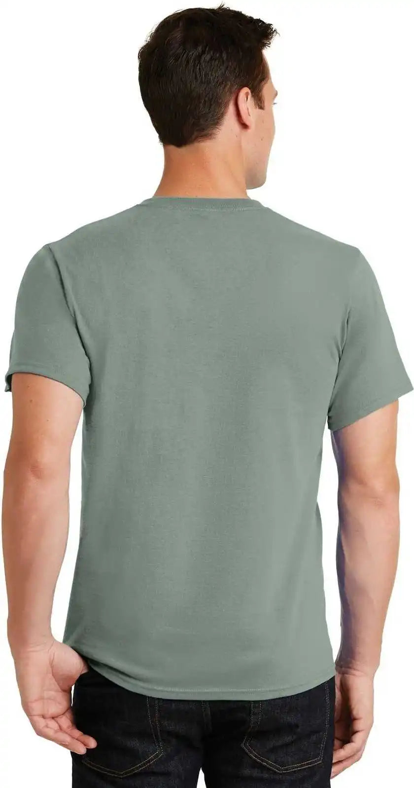 Port & Company Pc61 Essential Tee Stonewashed Green