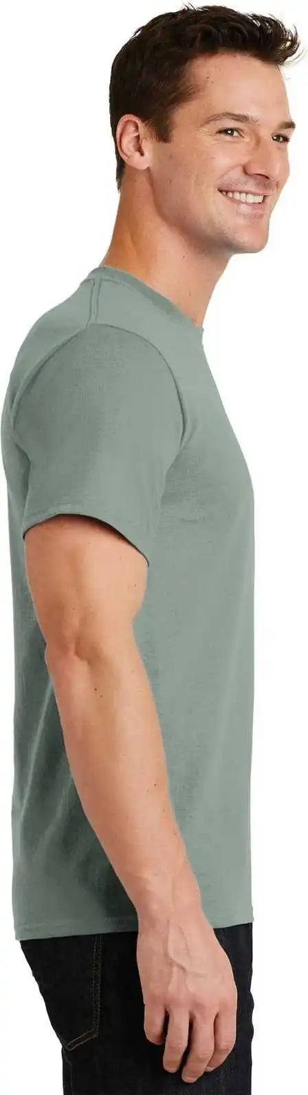 Port &amp; Company Pc61 Essential Tee Stonewashed Green