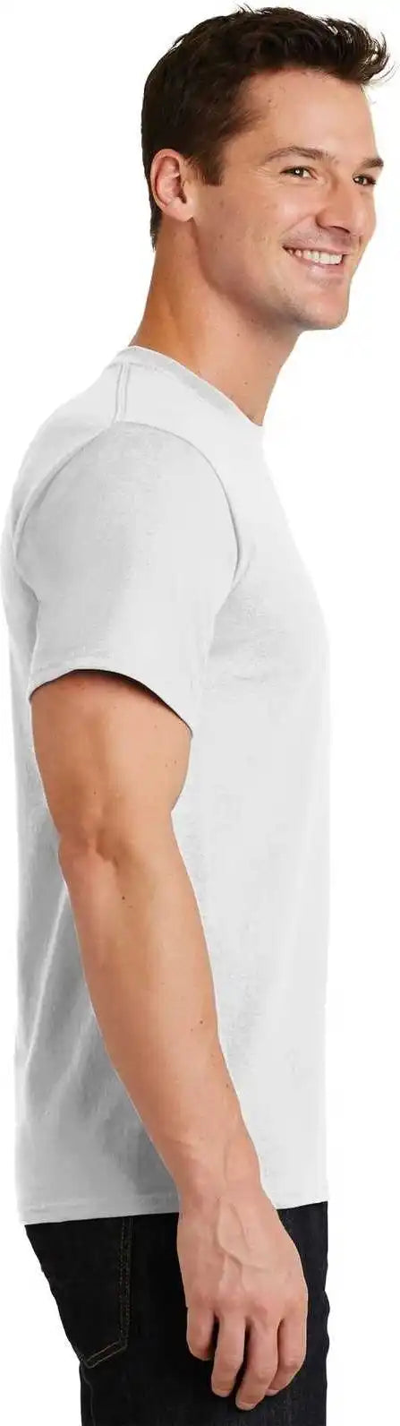 Port &amp; Company Pc61 Essential Tee White