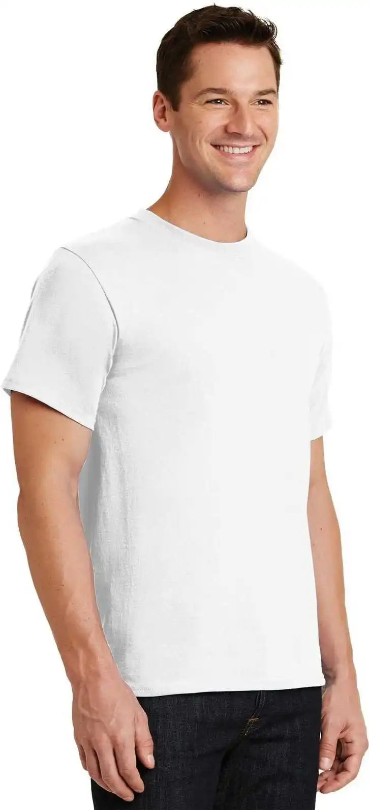 Port &amp; Company Pc61 Essential Tee White