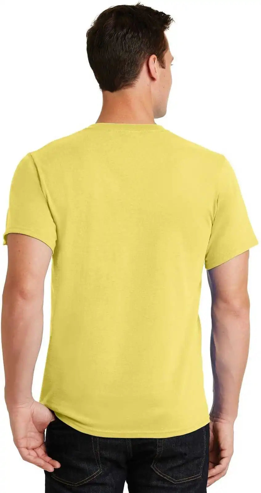 Port &amp; Company Pc61 Essential Tee Yellow