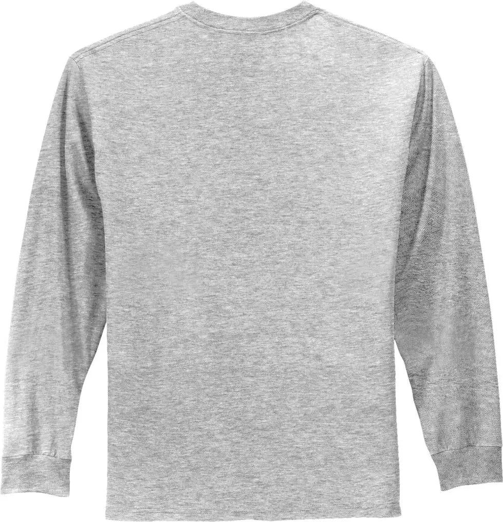 Port & Company Pc61ls co Long Sleeve Essential Tee - Ash