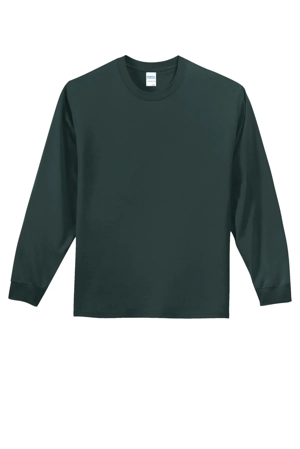 Port & Company Pc61ls co Long Sleeve Essential Tee - Dark Green