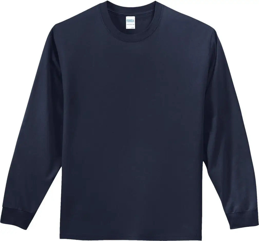Port & Company Pc61ls co Long Sleeve Essential Tee - Deep Navy