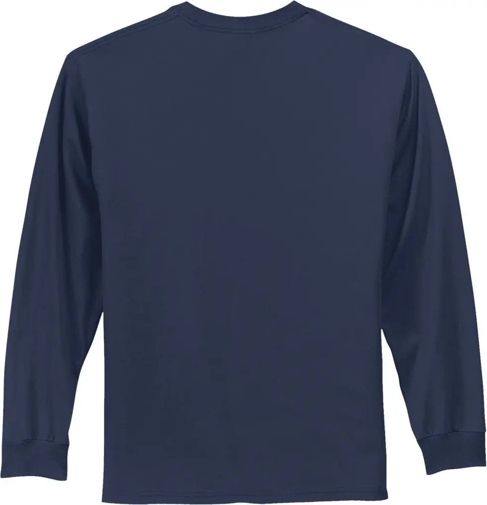 Port & Company Pc61ls co Long Sleeve Essential Tee - Navy