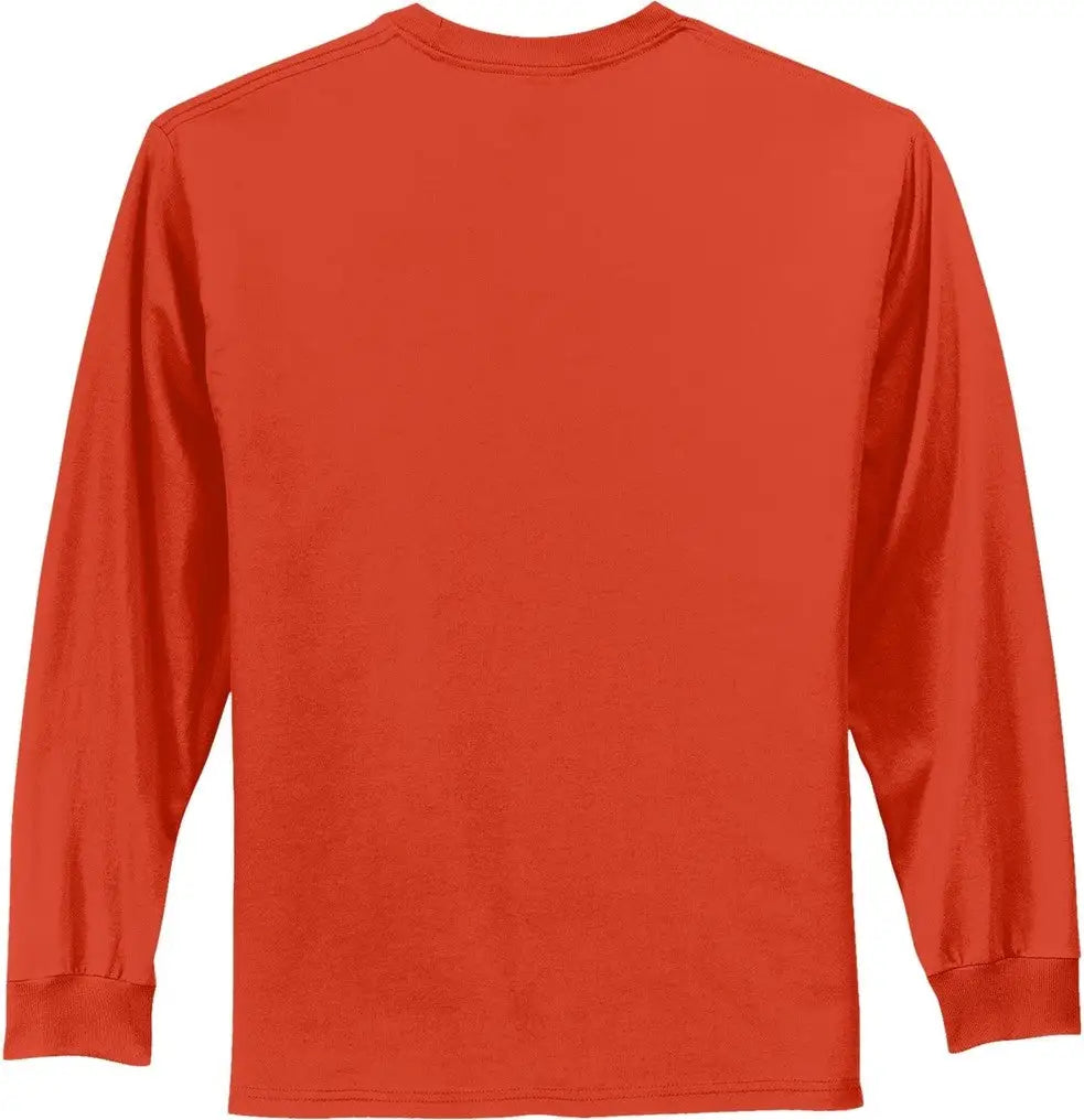 Port & Company Pc61ls co Long Sleeve Essential Tee - Orange