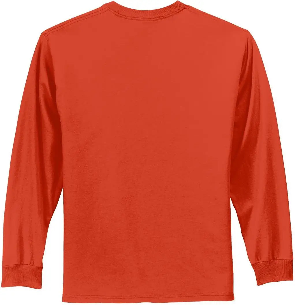 Port & Company Pc61ls co Long Sleeve Essential Tee - Orange