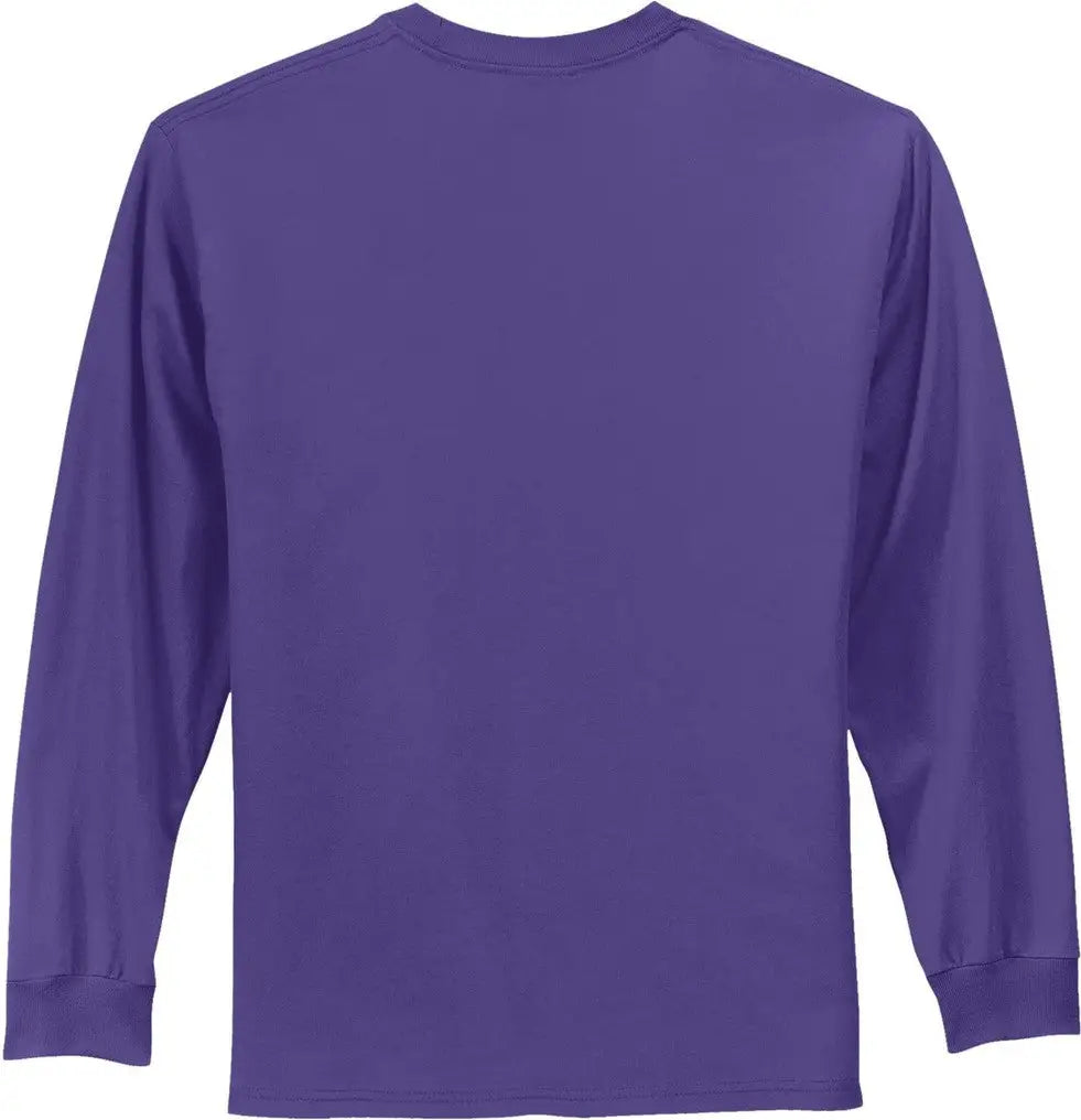 Port & Company Pc61ls co Long Sleeve Essential Tee - Purple