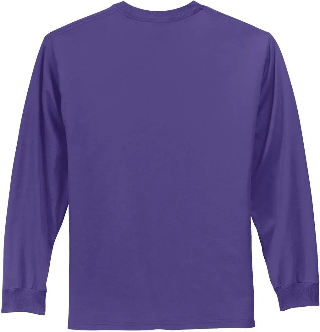Port & Company Pc61ls co Long Sleeve Essential Tee - Purple
