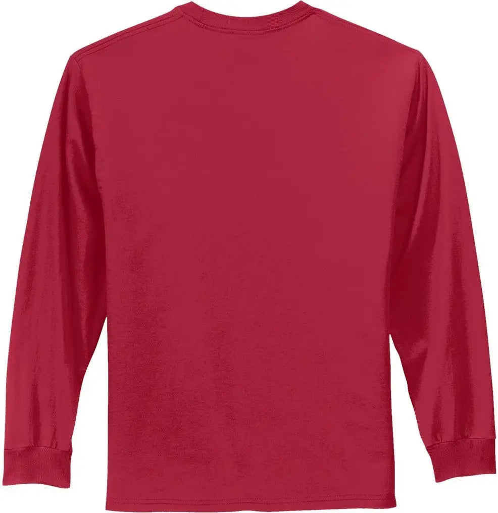 Port & Company Pc61ls co Long Sleeve Essential Tee - Red
