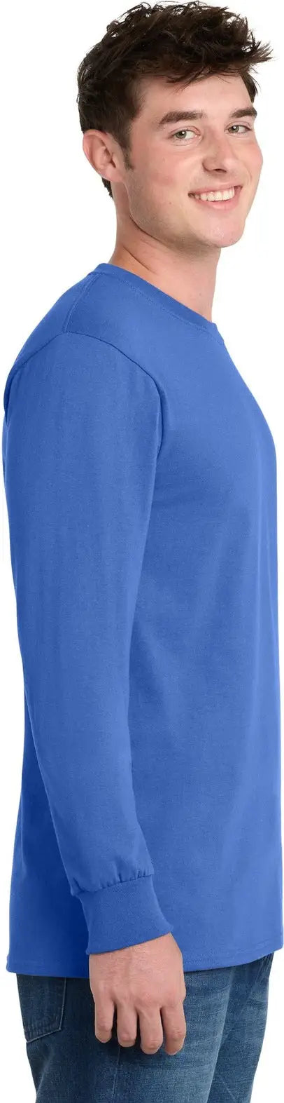 Port & Company Pc61ls co Long Sleeve Essential Tee - Royal