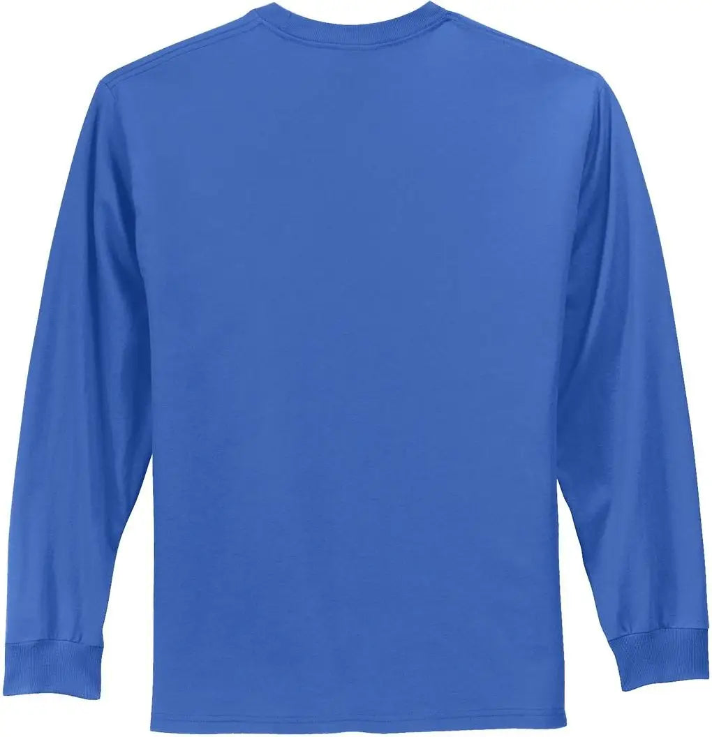 Port & Company Pc61ls co Long Sleeve Essential Tee - Royal - Adult s
