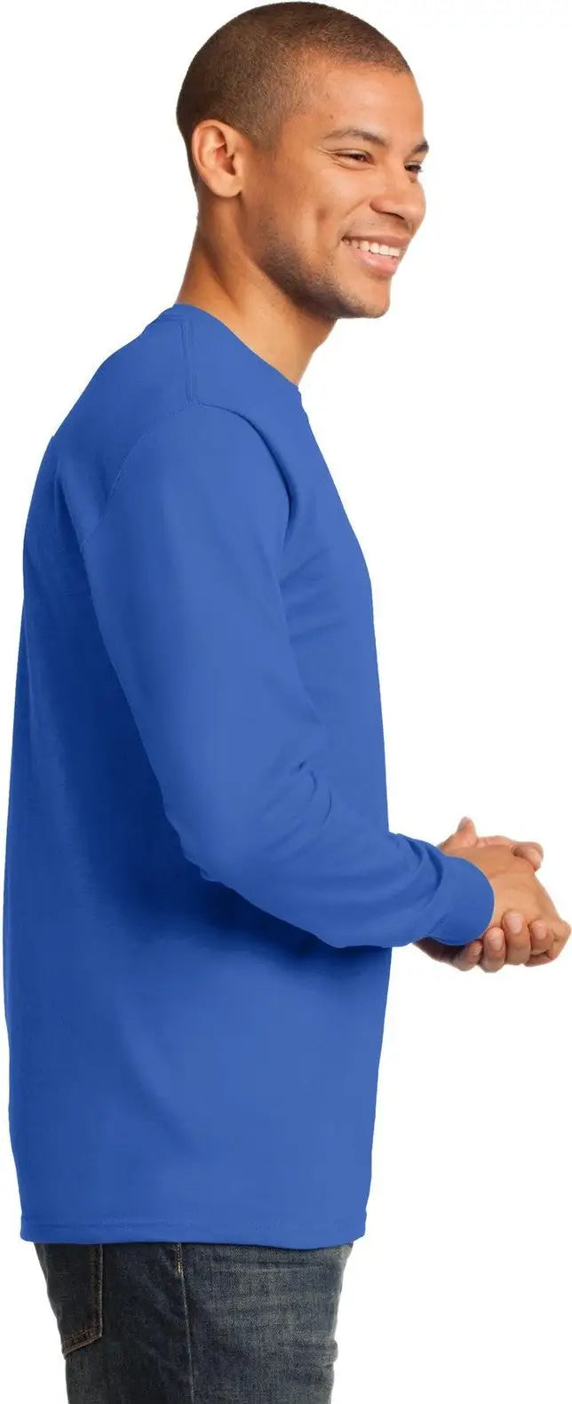 Port & Company Pc61ls co Long Sleeve Essential Tee - Royal