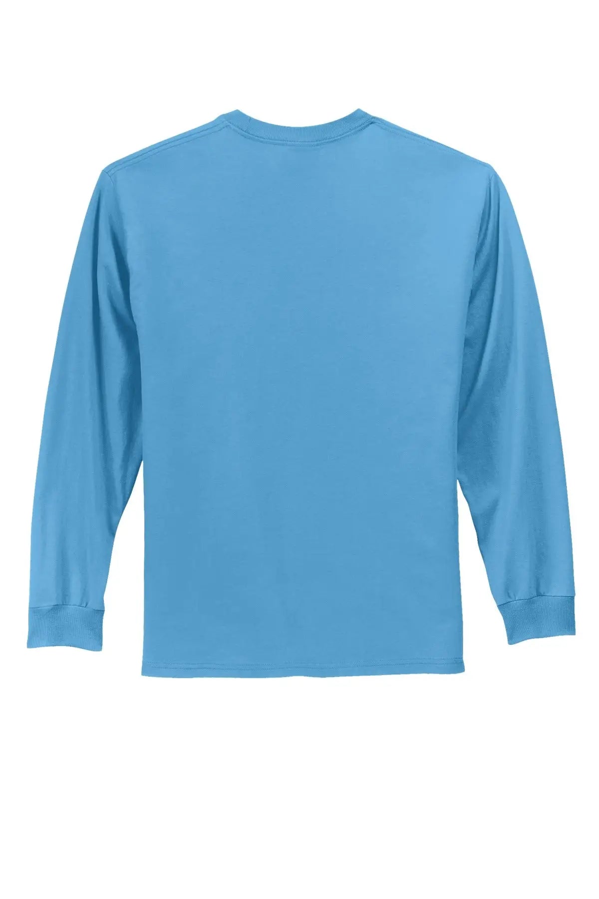 Port & Company Pc61lst co Tall Long Sleeve Essential Tee - Aquatic Blue