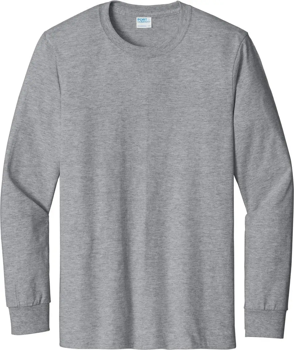 Port & Company Pc61lst co Tall Long Sleeve Essential Tee - Athletic Heather - Adult l