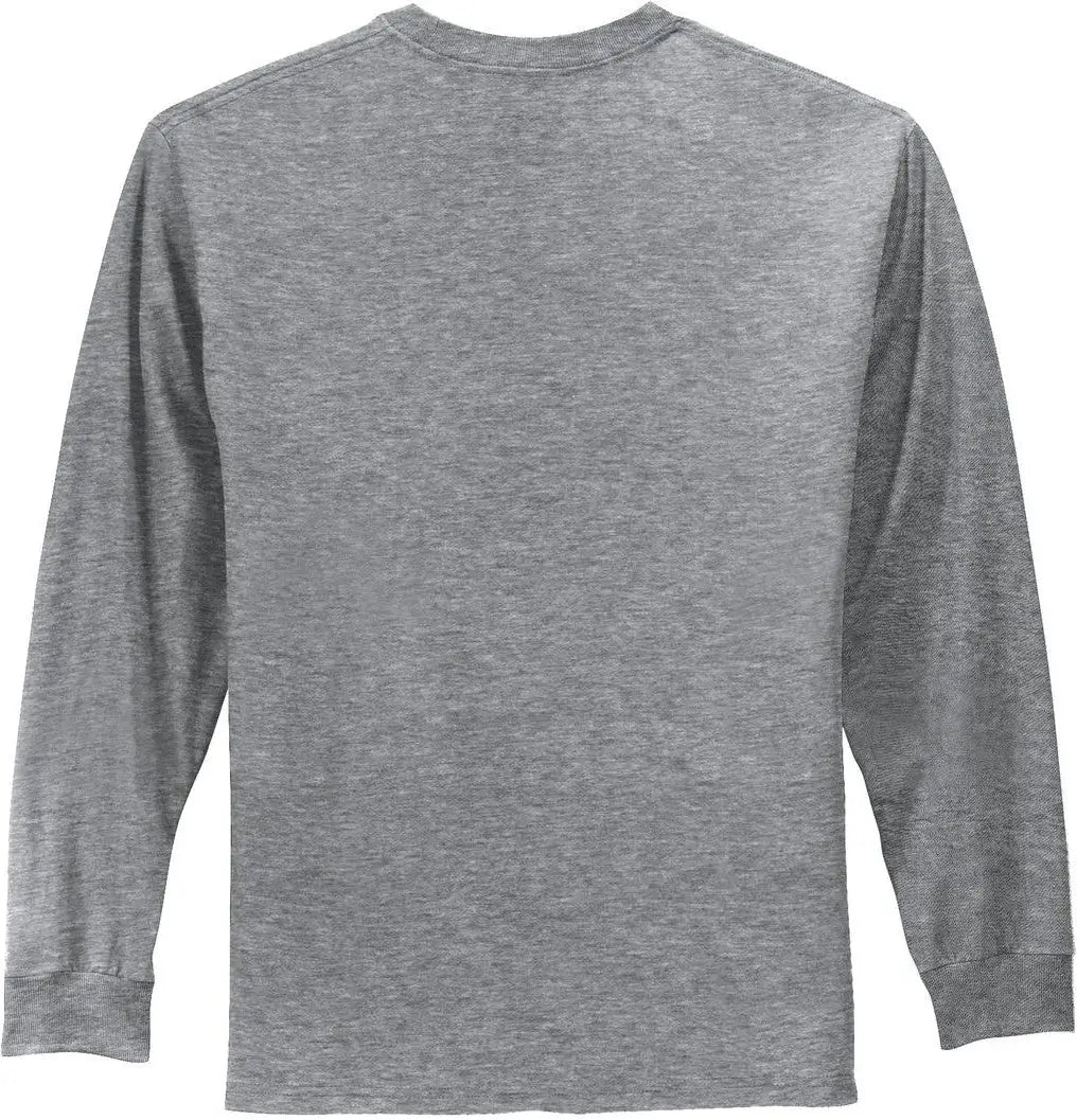 Port & Company Pc61lst co Tall Long Sleeve Essential Tee - Athletic Heather
