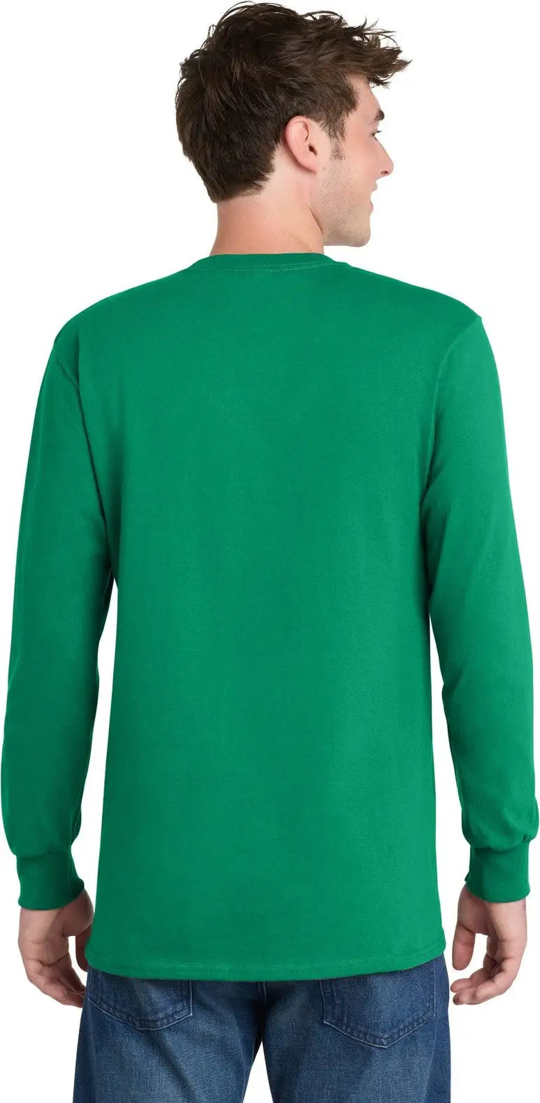 Port & Company Pc61lst co Tall Long Sleeve Essential Tee - Kelly