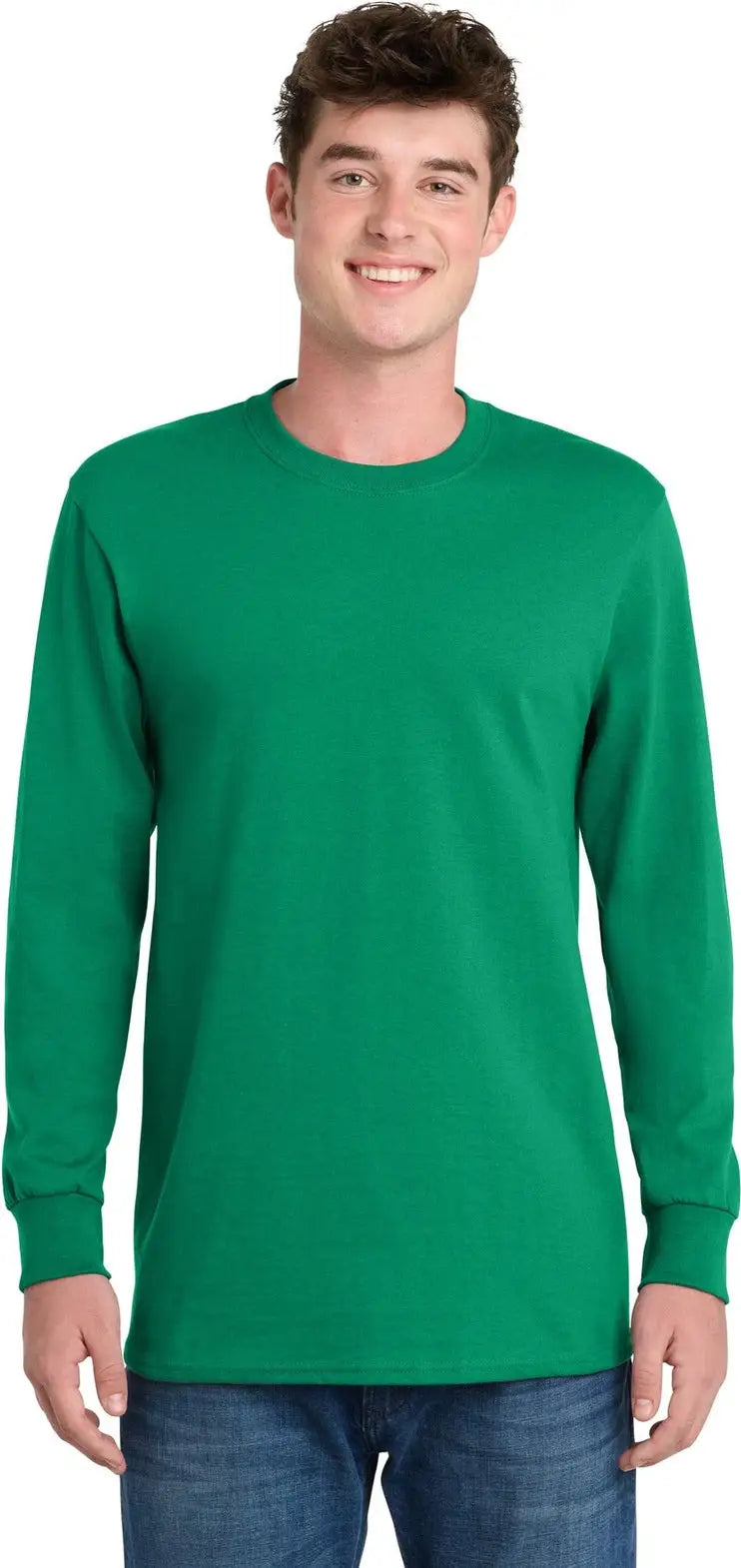 Port & Company Pc61lst co Tall Long Sleeve Essential Tee - Kelly