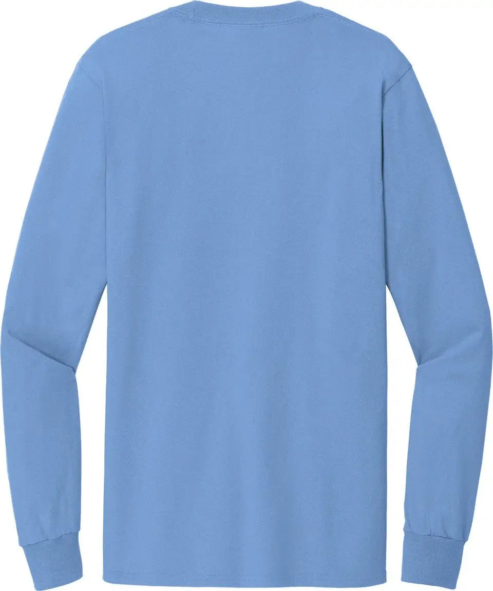 Port & Company Pc61lst co Tall Long Sleeve Essential Tee - Light Blue