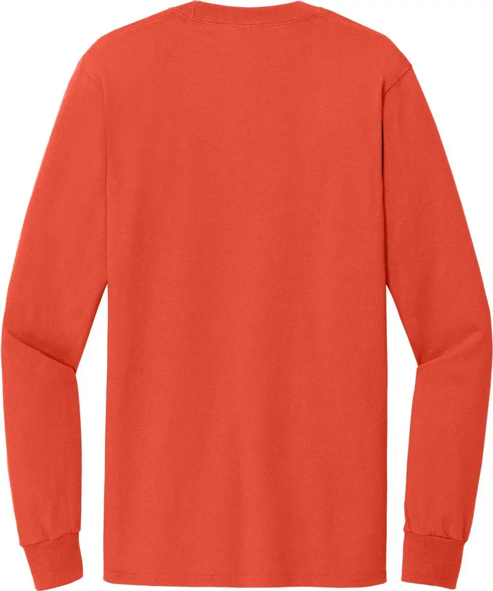Port & Company Pc61lst co Tall Long Sleeve Essential Tee - Orange