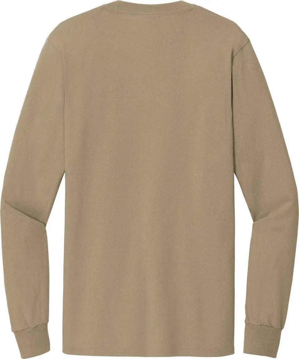 Port & Company Pc61lst co Tall Long Sleeve Essential Tee - Sand