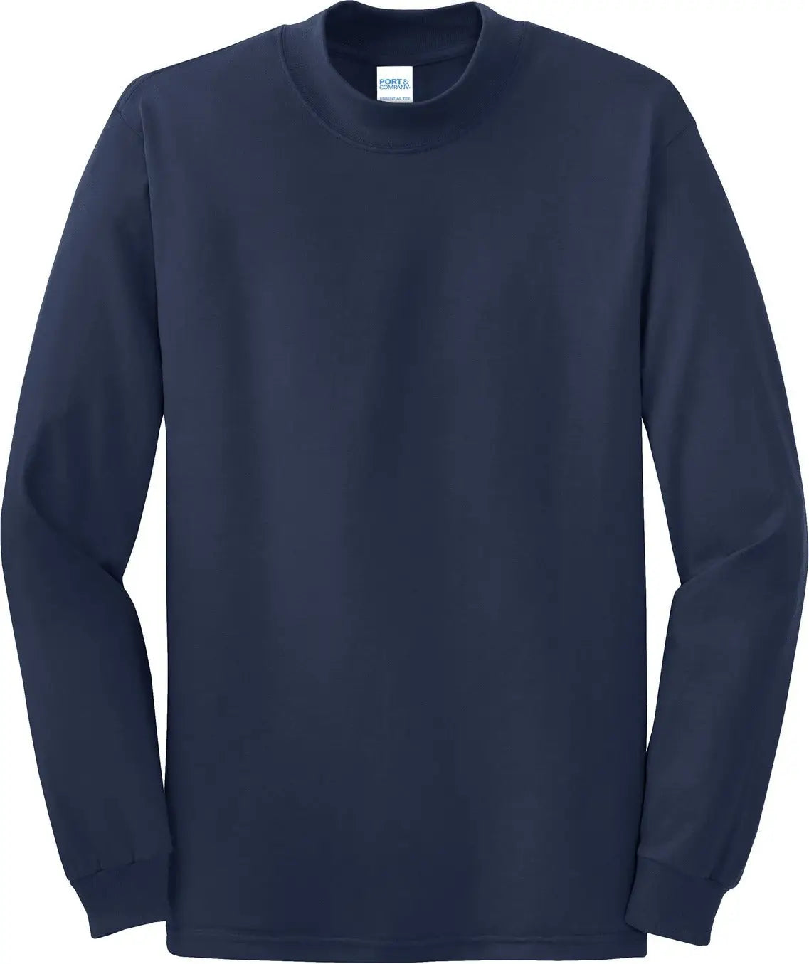 Port & Company Pc61m co Essential Mock Turtleneck - Navy