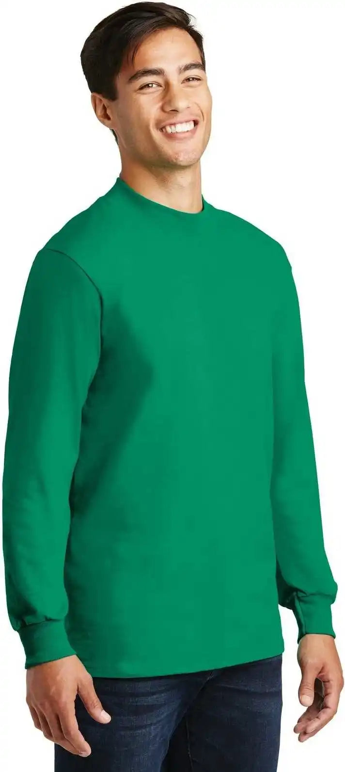 Port &amp; Company Pc61m Essential Mock Turtleneck Kelly