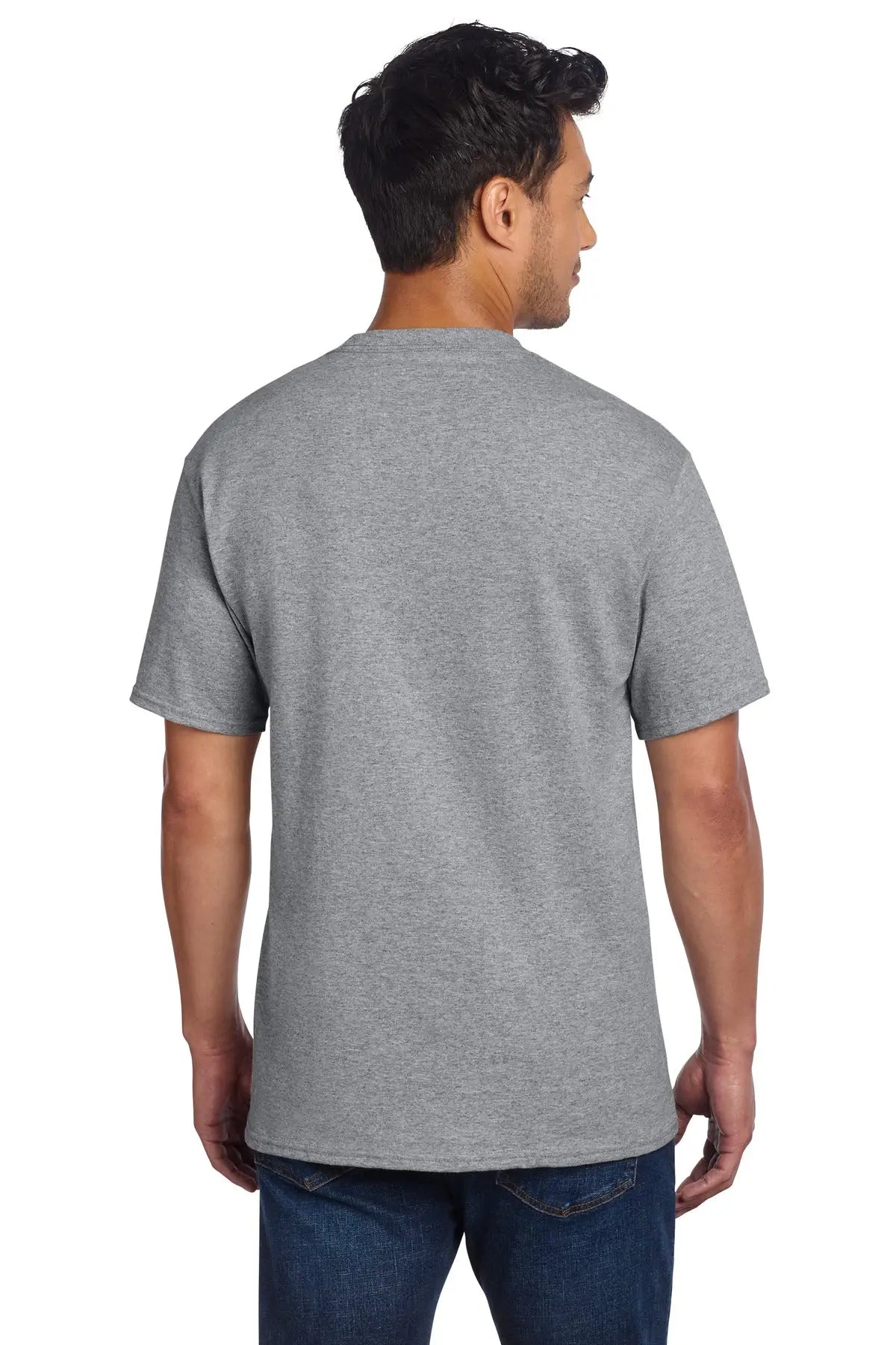 Port & Company Pc61p co Essential Pocket Tee - Athletic Heather