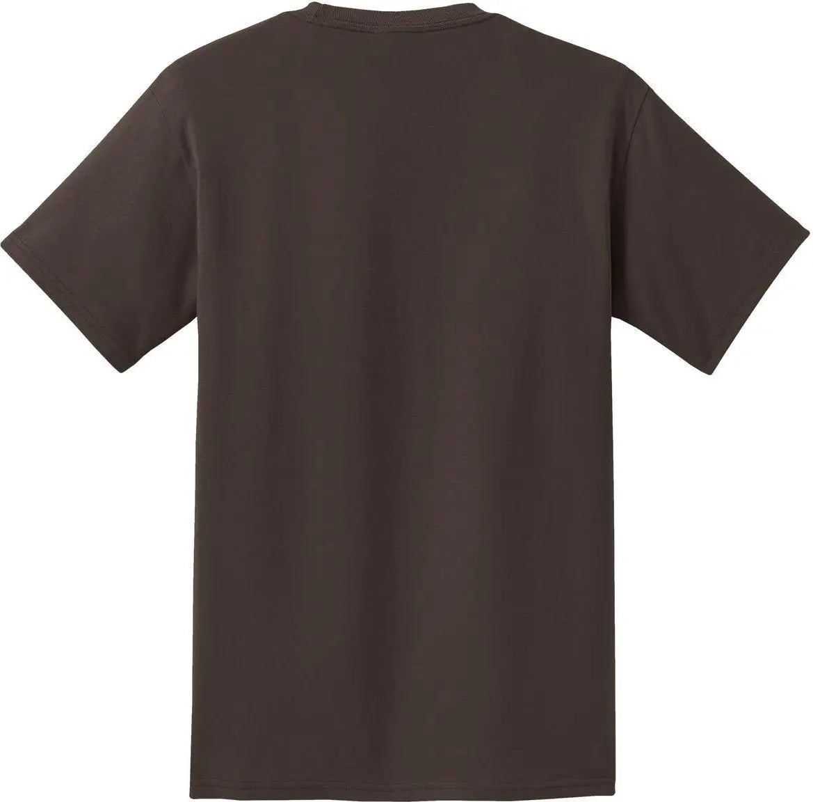 Port & Company Pc61p co Essential Pocket Tee - Brown - Adult s