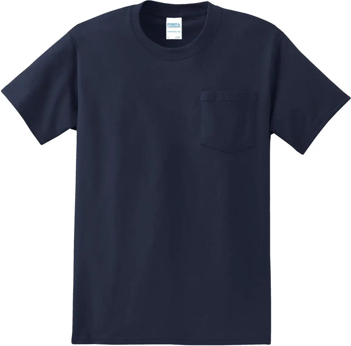 Port & Company Pc61p co Essential Pocket Tee - Deep Navy
