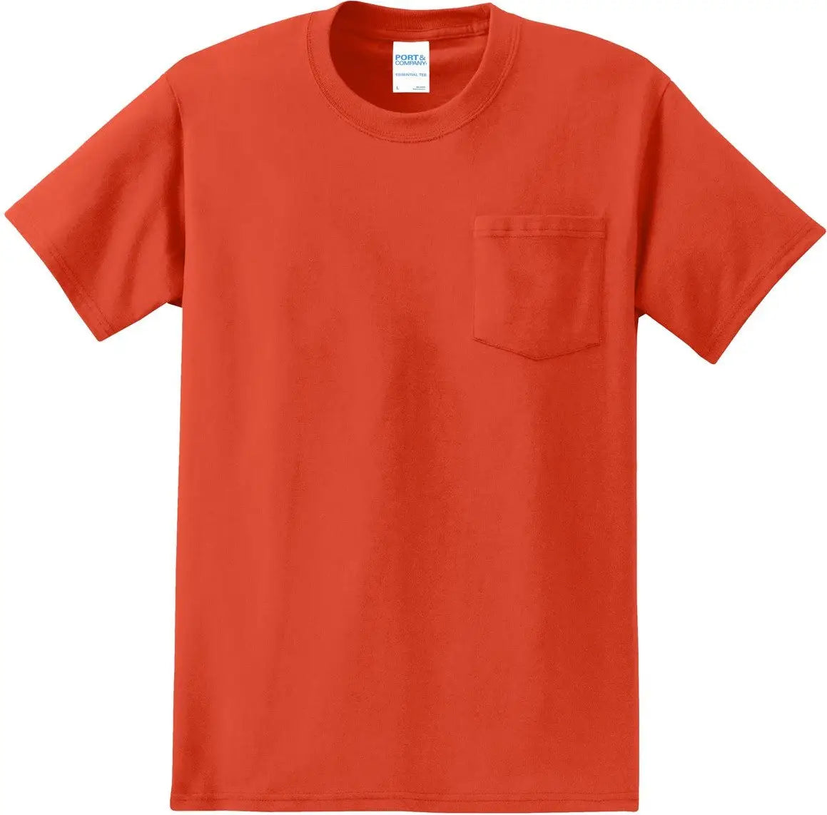 Port & Company Pc61p co Essential Pocket Tee - Orange