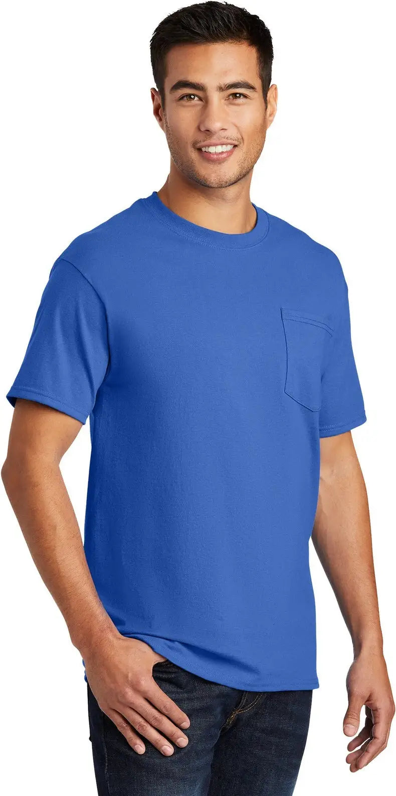 Port & Company Pc61p co Essential Pocket Tee - Royal