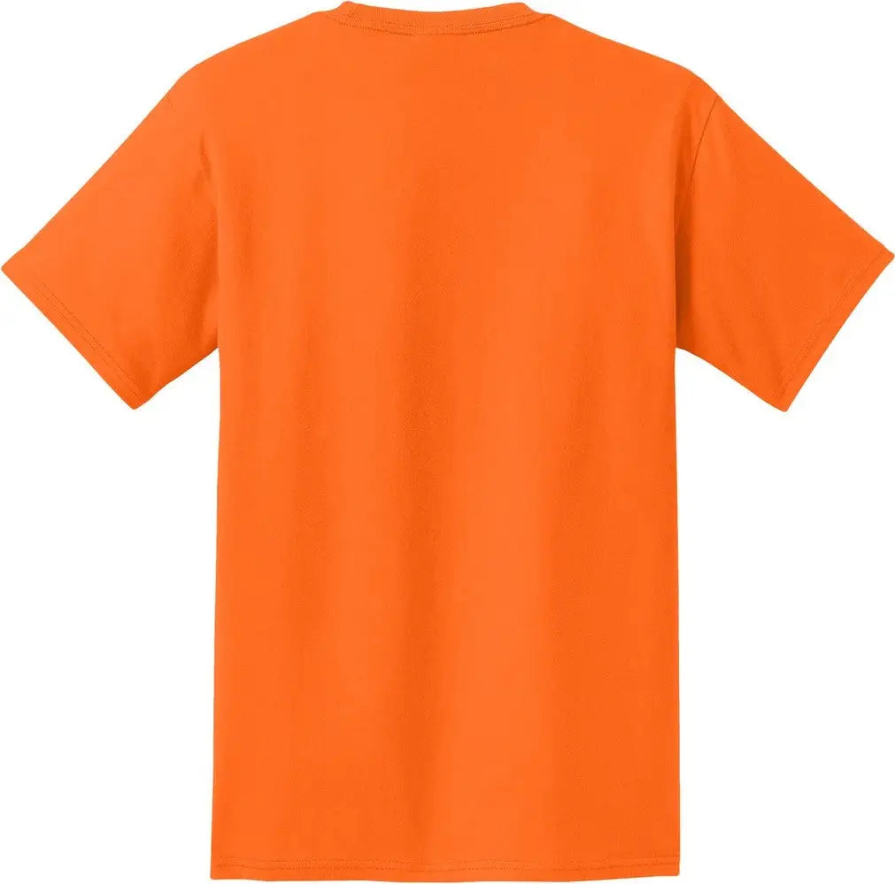 Port & Company Pc61p co Essential Pocket Tee - S. Orange - Adult s