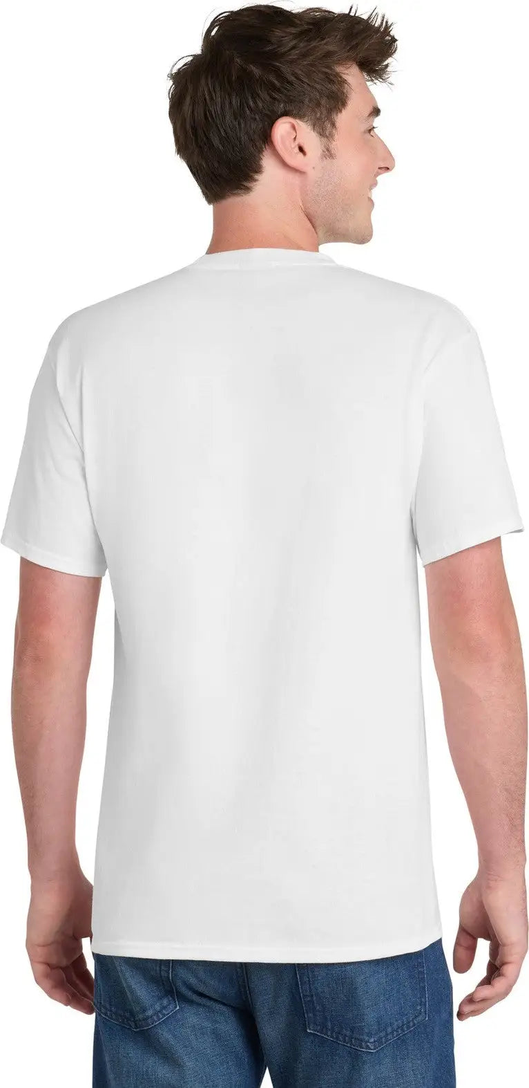 Port & Company Pc61p co Essential Pocket Tee - White