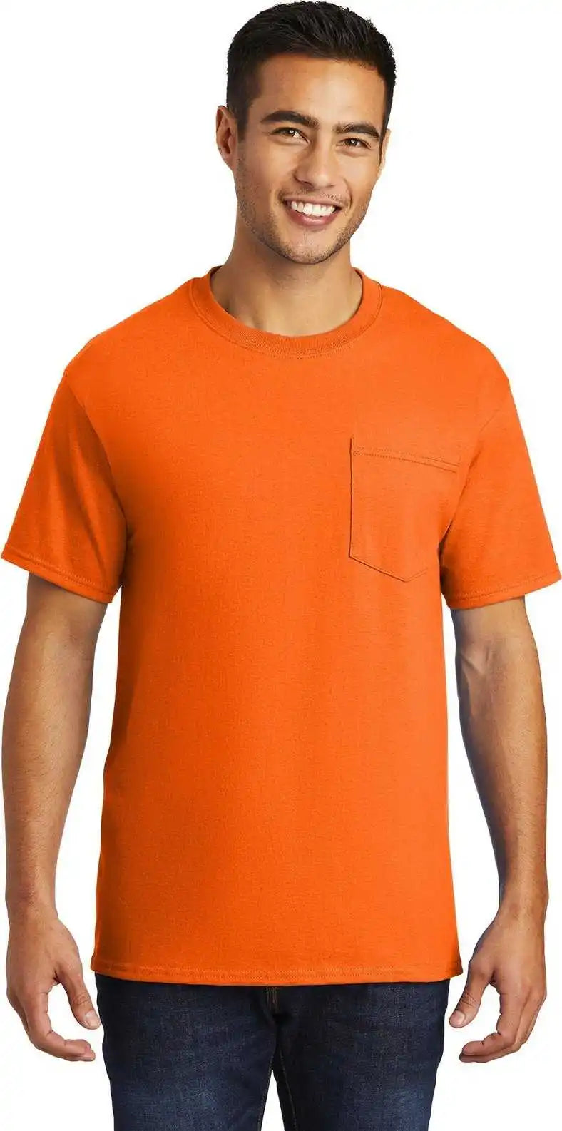 Port & Company Pc61p Essential Pocket Tee - Sorange