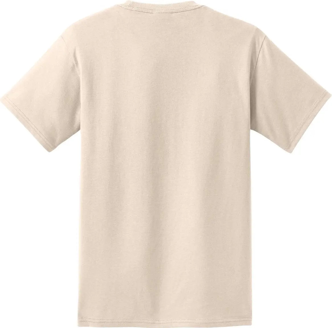 Port & Company Pc61pt co Tall Essential Pocket Tee - Natural - Adult l